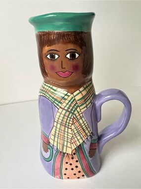 Cynthia Pitcher Vase ,  Susan Paley, Bella Casa by Ganz